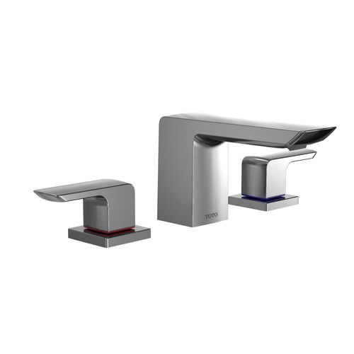 Main product image of GR Series 1.2 GPM 2 Handle Widespread Bathroom Sink Faucet with Drain Assembly (Polished Chrome) - TLG02201U-CP