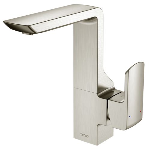 Main product image of GR Series 1.2 GPM Single Side Handle Bathroom Sink Faucet with COMFORT GLIDE Technology and Drain Assembly, Brushed Nickel - TLG02309U-BN