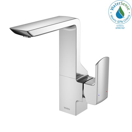 Main product image of GR Series 1.2 GPM Single Side Handle Bathroom Sink Faucet with COMFORT GLIDE Technology and Drain Assembly (Polished Chrome) - TLG02309U-CP