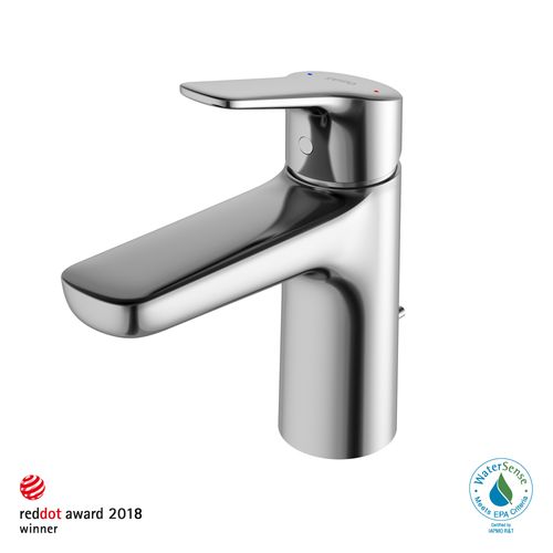 Main product image of GS Series 1.2 GPM 1 Handle Bathroom Sink Faucet with COMFORT GLIDE Technology and Drain Assembly (Polished Chrome) - TLG03301U-CP
