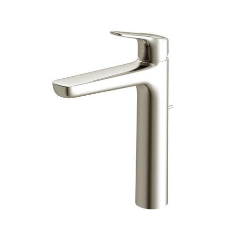 Main product image of GS Series 1.2 GPM 1 Handle Bathroom Faucet for Vessel Sink with COMFORT GLIDE Technology and Drain Assembly, Brushed Nickel - TLG03305U-BN