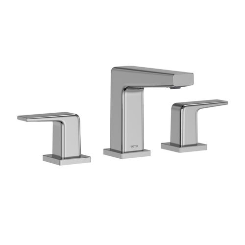 Main product image of GB Series 1.2 GPM 2 Handle Widespread Bathroom Sink Faucet with Drain Assembly (Polished Chrome) - TLG10201U-CP