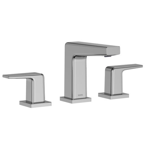 Main product image of GB Series 1.2 GPM 2 Handle Widespread Bathroom Sink Faucet with Drain Assembly (Polished Chrome) - TLG10201U-CP