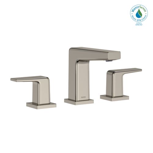 Main product image of GB Series 1.2 GPM 2 Handle Widespread Bathroom Sink Faucet with Drain Assembly, Polished Nickel - TLG10201U-PN