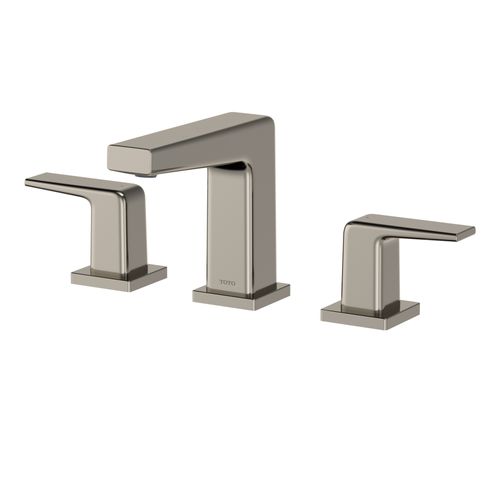 Main product image of GB Series 1.2 GPM 2 Handle Widespread Bathroom Sink Faucet with Drain Assembly, Polished Nickel - TLG10201U-PN