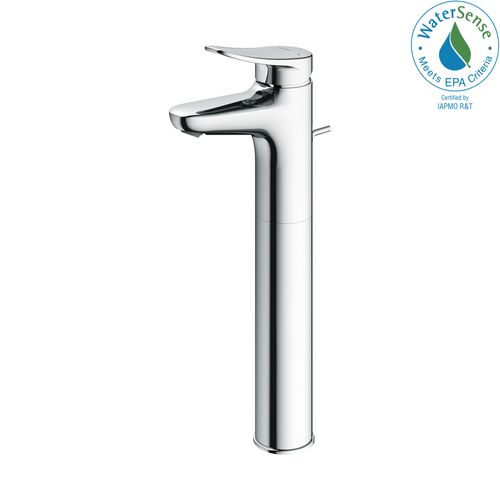 Main product image of LF Series 1.2 GPM 1 Handle Bathroom Faucet for Vessel Sink with Drain Assembly (Polished Chrome) - TLS04306U-CP