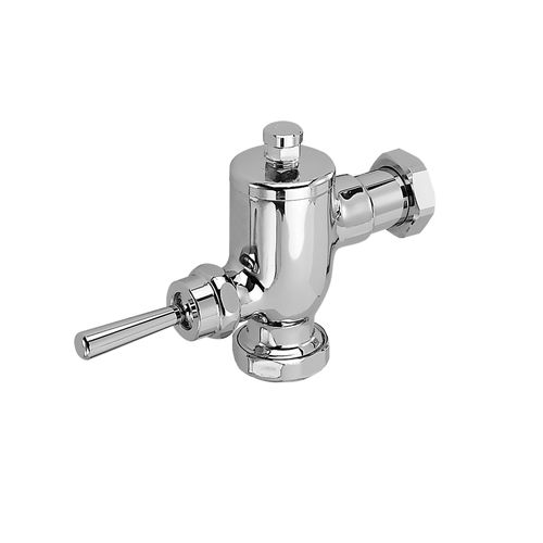 Main product image of Toilet 1.28 GPF Manual Commercial Flush Valve Only, Polished Chrome