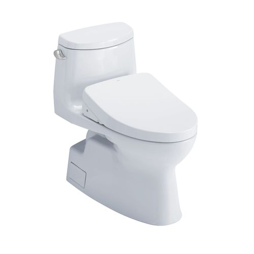 Main product image of CST614CEFGAT40#01 1-Piece Carlyle II Washlet+ 1.28 GPF Autoflush Compatible (Cotton White)