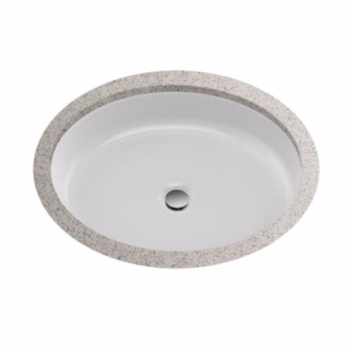 Main product image of LT233#01 Oval 19 x 15 Undercounter Lavatory Sink (Cotton White)