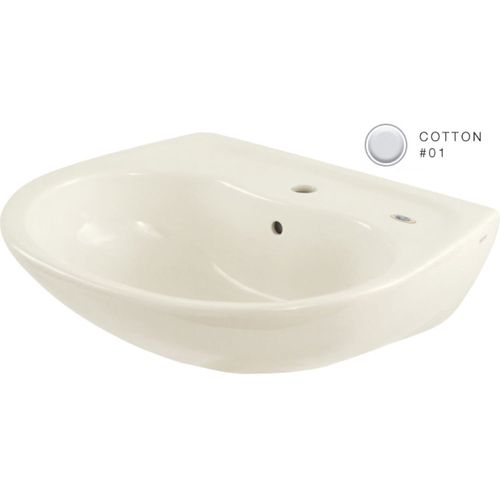 Main product image of LT242G#01 Prominence 1 Hole Lavatory Sink w/ CEFIONTECT (Cotton White)