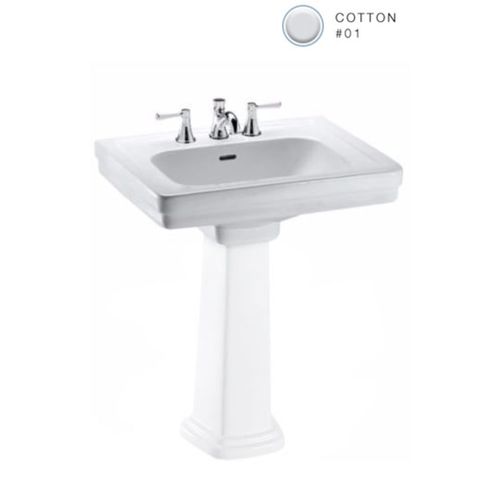 Main product image of LT530.8#01 Promenade 8" Center Lavatory Sink (Cotton White)