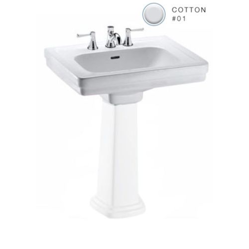Main product image of LT532.8#01 Promenade 8" Center 24" Lavatory Sink (Cotton White)