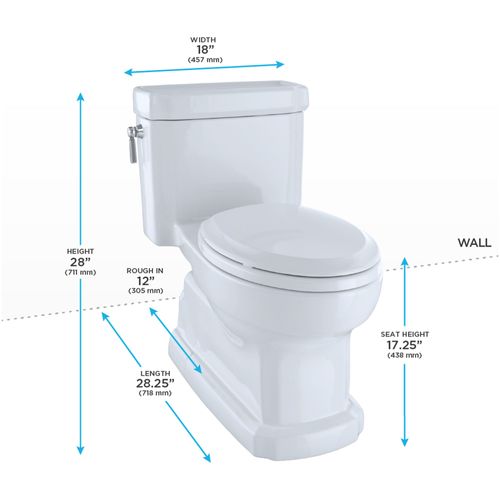 Main product image of MS974224CEFG#12 Eco Guinevere 1-Piece Toilet 1.28 GPF Elongated Bowl (Sedona Beige)