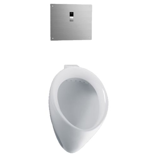 Main product image of UT104EV#01 Commercial Washout Urinal w/ Back Spud (Cotton White)