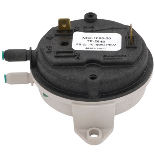 Main product image of 0.10"wc Normally Open Differential Pressure Switch w/ Barbed Hose, TP-264B