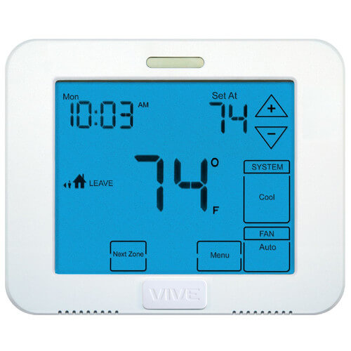TPS955C Carrier TPS955C VIVE Comfort Touchscreen Thermostat 7