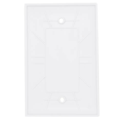 Main product image of 1-Gang Blank Wall Plate, Box Mounted - White