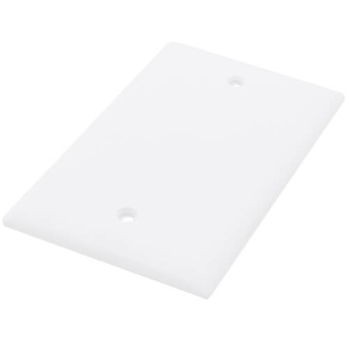 Main product image of 1-Gang Blank Wall Plate, Box Mounted - White