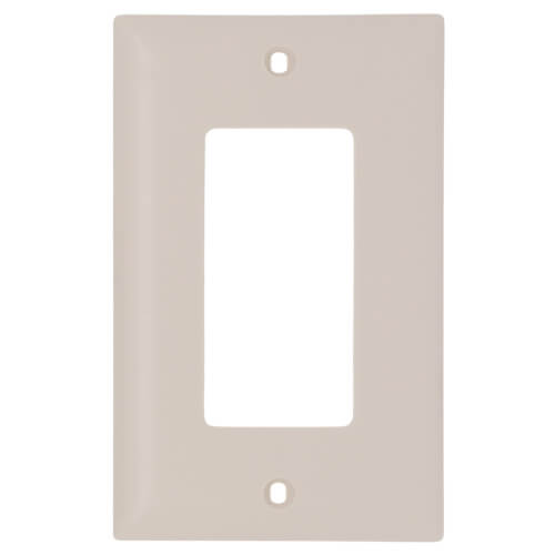 Main product image of 1-Gang Decorator Switch Wall Plate - Light Almond