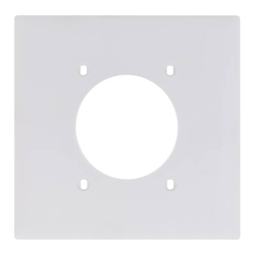 Main product image of 2-Gang Electrical Wall Plate, Power Outlet Receptacle (White)