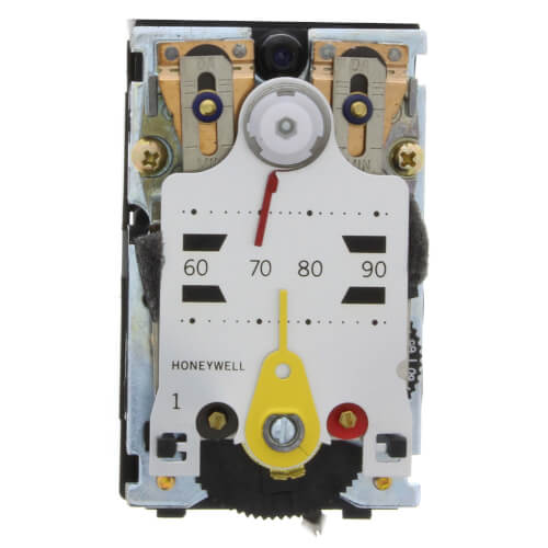 Main product image of Pneumatic Thermostat Direct Acting w/ Day/Night Operation, Heating, TP971A2029