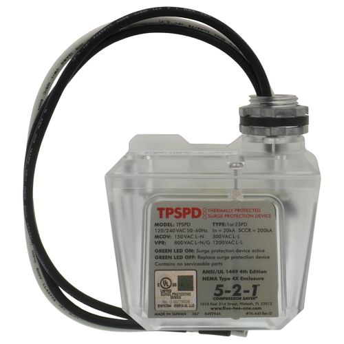 Main product image of 5-2-1 Thermally-Protected Surge Protection Device