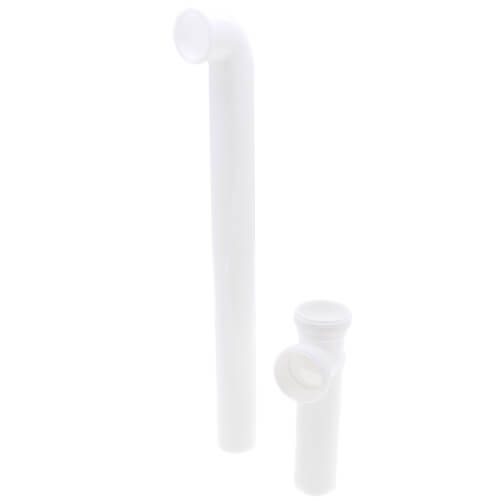 Main product image of 1-1/2" x 16" Centers Direct Connect End Outlet Waste, with Baffle Tee