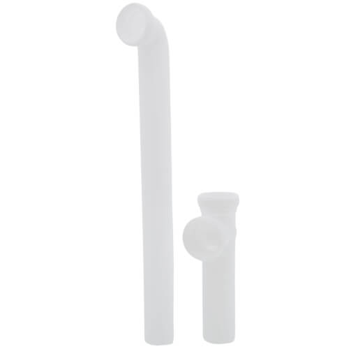 1-1/2" x 16" PVC Slip Joint End Outlet Waste