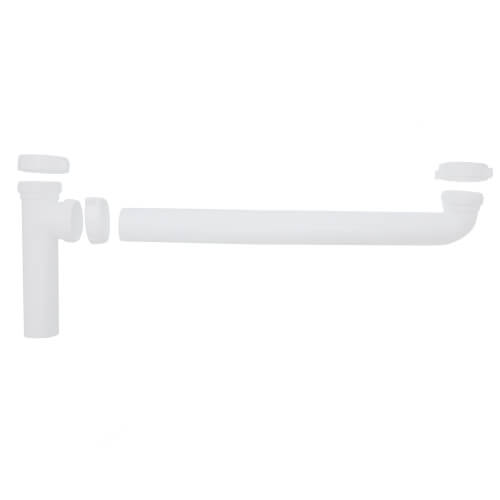 1-1/2" x 16" PVC Slip Joint End Outlet Waste