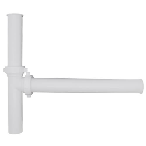 Main product image of 1-1/2" White Plastic Direct Connect Disposer Kit with 13" Arm