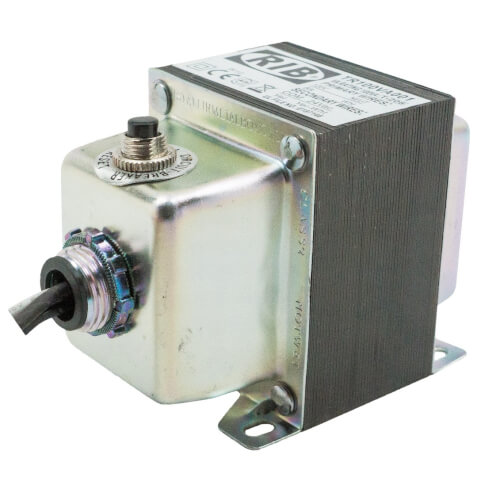 Main product image of Transformer w/ Circuit Breaker, Foot & Single Threaded Hub Mount, 100VA, 120-24 Vac
