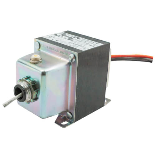 Main product image of Transformer, 100 VA, 480/277/240/208 to 120 Vac, Circuit Breaker, Foot and Dual Threaded Hub Mount