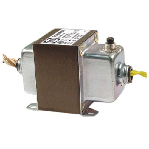 Main product image of Transformer, 96VA, 480/277/240/208/120 to 24 Vac, Circuit Breaker, Foot and Dual Threaded Hub Mount