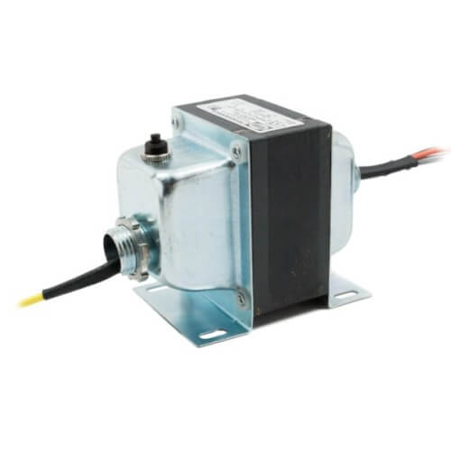 Main product image of Transformer, Made in USA, 96 VA, 480/277/240/208/120 to 24 Vac, Circuit Breaker, Foot and Dual Threaded Hub Mount