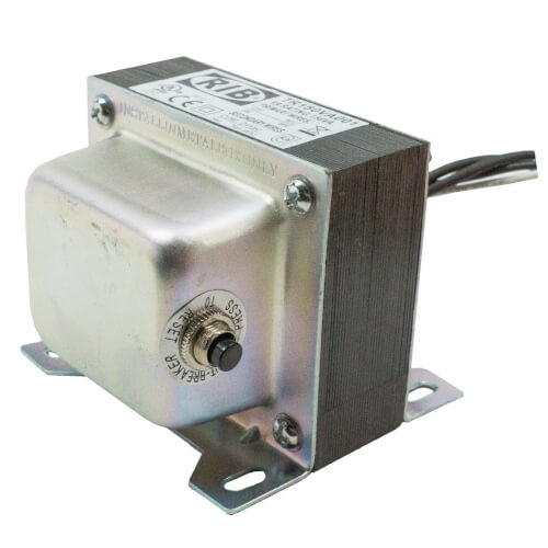 Main product image of Transformer w/ Circuit Breaker, Foot & Single Threaded Hub Mount, 150VA, 120 to 24 Vac