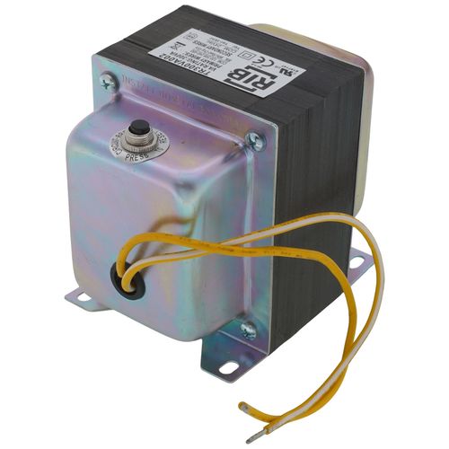 Main product image of Transformer, 300VA, 480/240/208/120 to 24 Vac, Circuit Breaker, Foot Mount, Dual End-Bell Openings