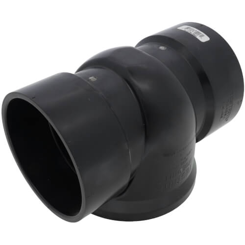 TR4ABSH Holdrite TR4ABSH TESTRITE 4" Tee & Clean Out Plug for