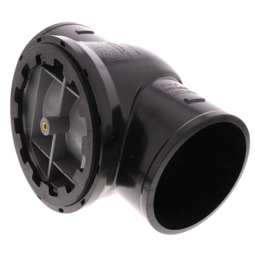 Main product image of TESTRITE 4" Tee & Clean Out Plug for No Hub Cast Iron Pipe