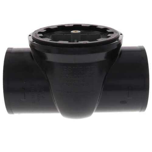 Main product image of TESTRITE 4" Tee & Clean Out Plug for No Hub Cast Iron Pipe