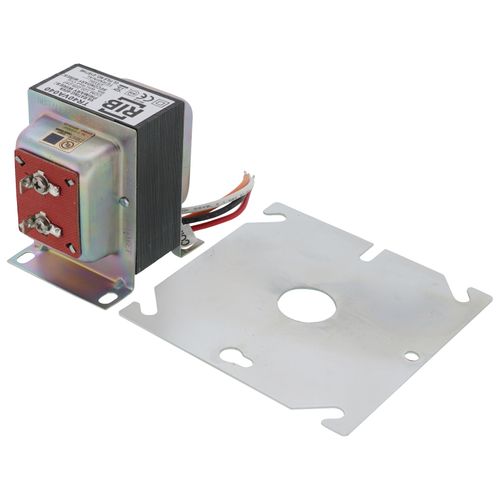 Main product image of Transformer, 40 VA, 240/208/120 to 24 Vac Class 2 UL Listed, Single Hub, Dual Secondary Terminal, Mounting Plate