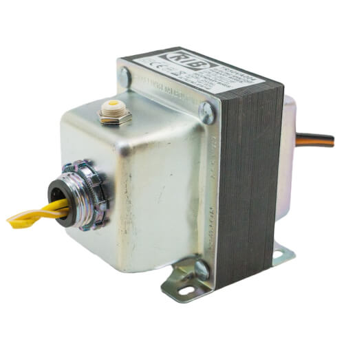 Main product image of Transformer w/ Circuit Breaker, Foot & Dual Threaded Hub Mount, 50VA, 480/277/240/120-24 Vac