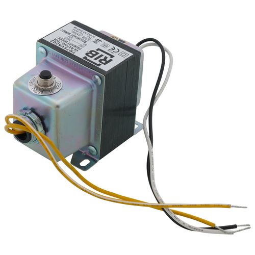 Main product image of Transformer, 75 VA, 120 to 24 Vac, Circuit Breaker, Foot & Dual Threaded Hub Mount