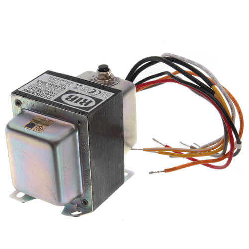 Tr75va005 Functional Devices Tr75va005 Transformer W Circuit Breaker Foot Single Threaded Hub Mount 75va 480 240 8 1 24 Vac