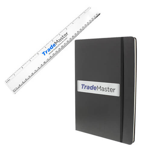 Master Copy With Ruler TRADEMASTER-GIFT3 - SupplyHouse Promo TRADEMASTER-GIFT3 - Notebook & Ruler