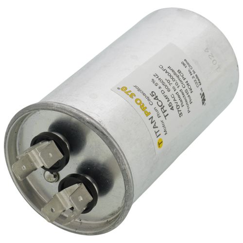 Main product image of 45 MFD Round Motor Run Capacitor (370V)