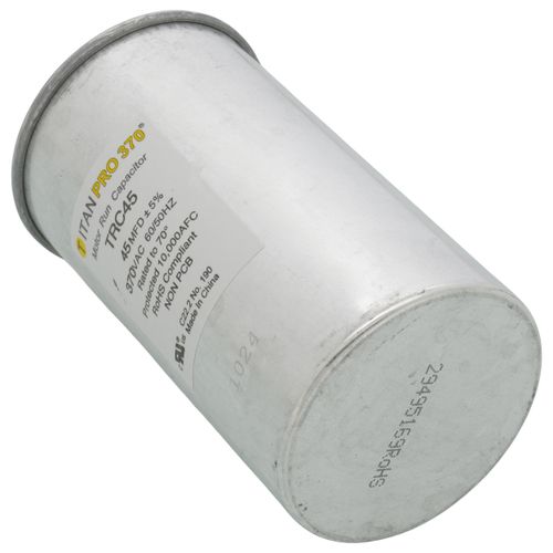 Main product image of 45 MFD Round Motor Run Capacitor (370V)