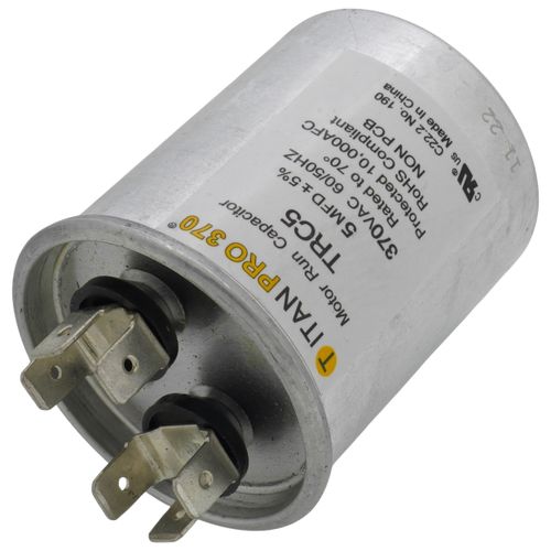 Main product image of 5 MFD Round Motor Run Capacitor (370V)