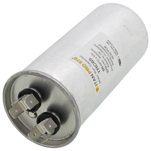 Main product image of 65 MFD Round Motor Run Capacitor (370V)