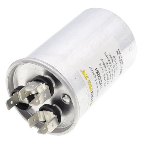 Main product image of 25/4 MFD Round Dual Motor Run Capacitor (370V)