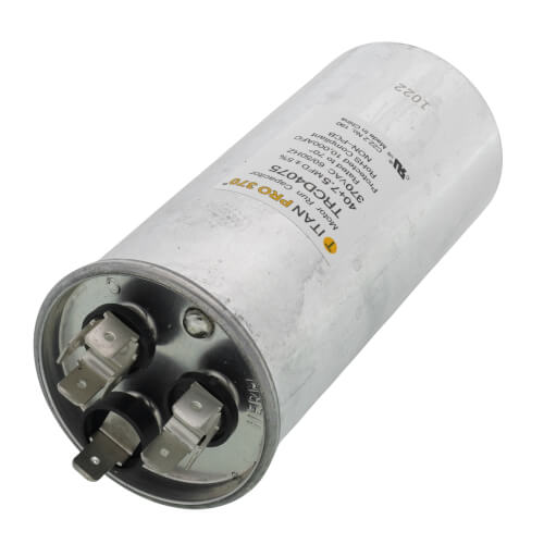 Main product image of 40/7.5 MFD Round Dual Motor Run Capacitor (370V)